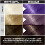 Punky Violet Semi Permanent Hair Color – Vegan, Cruelty-Free Conditioning Violet Hair Dye for Bleached & Pre-Lightened Hairs Lasts 35 Washes, 3.5 fl oz