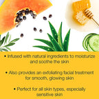 GiGi Gentle Sensitive Skin Hair Removal Kit - 1 Oz Face Hair Removal Cream, 0.5 Oz Slow Grow Soothing Cream for Body Care, Flawless Results