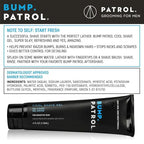 Bump Patrol Cool Shave Gel - Sensitive Clear Shaving Gel With Menthol Prevents Razor Burn, Bumps, Ingrown Hair - 4 Ounces