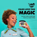The Doux Curl Defining Cream & Pomade for Curly Hair – BONITA AFRO BALM Hair Moisturizer for Twist-Outs, Braid Styles & Flyaway Control – Curl Cream for Curly Hair & Coils