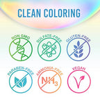 Punky Colour Semi Permanent Hair Color – Conditioning Blue Hair Dye for Vibrant Blue Hairs, Vegan, Cruelty-Free, Lasts up to 35 Washes, 3.5 oz