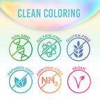 Punky Semi Permanent Conditioning Hair Color, Vegan, PPD and Paraben Free, may last for 5-40 washes, 3.5oz, Turquoise