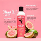 Camille Rose Guava Slip Detangling Leave-In Conditioner - Gentle, Lightweight Daily Haircare for Adults, Nourishing Blend with Guava, Kakadu Plum, Aloe Leaf Juice for Detangling, Smoothing, Moisture, 