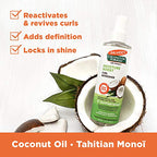 Coconut Oil Formula Moisture Boost Curl Refresher Spray, 8.5 Ounce