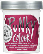 Punky Rose Red Semi Permanent Hair Color - Vegan & Cruelty-Free Conditioning Hair Dye, Lasts Up to 35 Washes, 3.5 fl oz