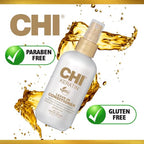 CHI Keratin Leave-in Conditioner - Sulfate-Free Haircare Moisturizer, Hydrating Formula to Hydrate, Restore Softness & Prevent Breakage, 6 Oz Daily Use Treatment