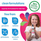 SoCozy Leave-In Conditioner Spray (5.2 Fl Oz) - Paraben-Free Children's Curly Hair Detangler, Hydrating Haircare Cleanser Cream with Kiwi, Keratin, Vitamin B5, Olive Oil, Jojoba Oil, Complementary to 