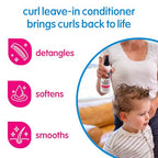 SoCozy Leave-In Conditioner Spray (5.2 Fl Oz) - Paraben-Free Children's Curly Hair Detangler, Hydrating Haircare Cleanser Cream with Kiwi, Keratin, Vitamin B5, Olive Oil, Jojoba Oil, Complementary to 