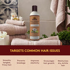 OKAY Black Jamaican Castor Oil Leave In Conditioner - Hair Moisturizer For Women And Men, Natural Hair Product For Hair Growth, Curly Hair Grease For Smooth, Moisturized Hair - 8 Oz (Pack Of 1)