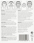 Daggett and Ramsdell Pore Refining Charcoal Sheet Mask, Smooth Detox Formula with Glycerin, Papaya Peeling for Clearer Skin