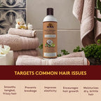 OKAY Black Jamaican Castor Oil & Coconut Curls Haircare Conditioner - 12 oz/355 ml, Hydrating Moisturizer with Argan Oil to Restore Dry Curls