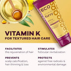 Eco Style Texture Edit Sculpting Cream - Unisex Haircare for Type 2 Curly Hair, Defines Curls, Enhances Waves, Controls Frizz, Adds Soft Hold, Shine, Moisture, 8 oz