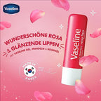Vaseline Lip Therapy Stick - Compact, Nourishing, Oil-Infused, Non-Drying, Pocket-Sized Lip Treatment with Petroleum Jelly, 4.8g