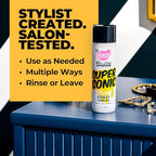 The Doux Supersonic Honey Condish 3-in-1 Detangling Haircare Conditioner for Curly Hair Adults - Leave-In, Rinse-Out - Aloe, Honey, Amino Acids, Vitamins Infused - Moisturizer, Hydrating, Frizz-Contro