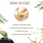 GiGi Olive Oil Flex Soft Wax Hair Removal Product - Nourishing, Flexible for Smooth Skin, 13oz Body Care Cosmetic with Lid for Storage, Ideal for Waxing