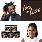Locs & Locs Gel - 5X Super Extra Hold, Natural & Non-Damaging for Locs, Braids, Twists - 16 Oz (Lemongrass, 1 Pound(Pack of 1))