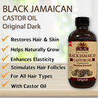 Black Jamaican Castor Oil Original Dark by Okay for Unisex - 4 oz Oil