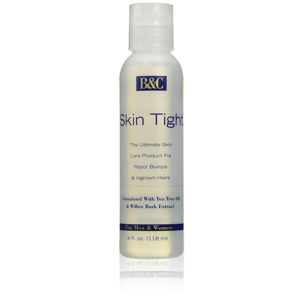 B&C 1001 Skin Tight Ointment Regular For Razor Bumps & Ingrown Hair, for Men & Women, 4 Ounce (118ml)