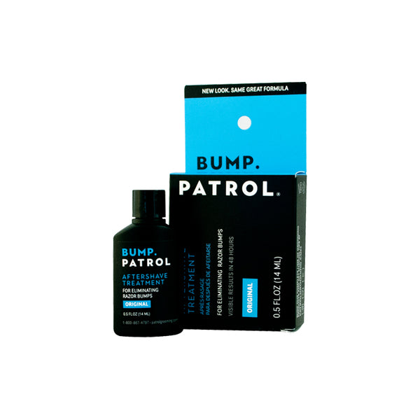Bump Patrol Original Formula Aftershave Treatment Serum – Razor Bump Stopper and Ingrown Hair Treatment for Men and Women, Ingrown Hair Serum with Salicylic Acid - 0.5 oz (Pack of 1)