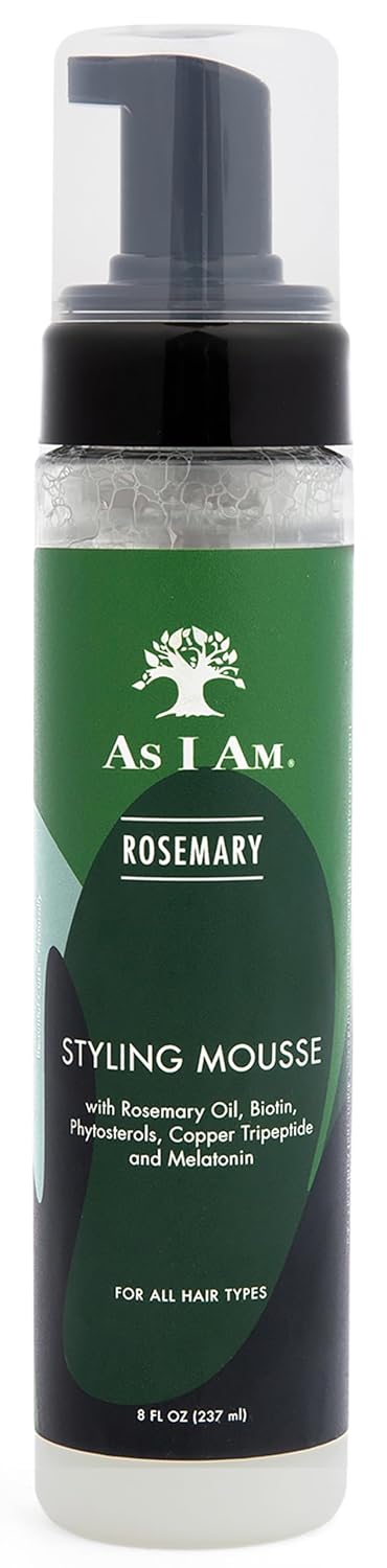 Rosemary Styling Mousse 8 Fl Oz (237 ml) Gentle Moisture