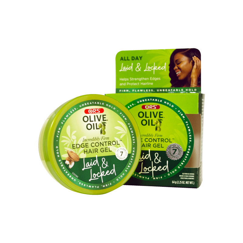 ORS Olive Oil Edge Control Hair Gel for Strengthening (2.2 oz)