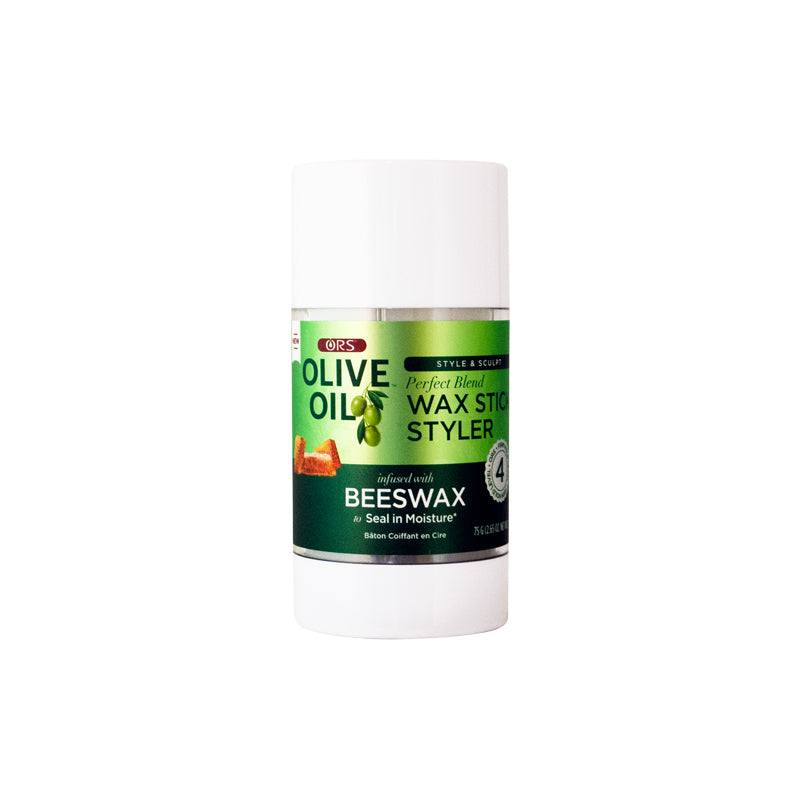 Olive Oil Style & Sculpt Perfect Blend Wax Stick Styler Infused with Beeswax to Seal in Moisture (2.6 oz)