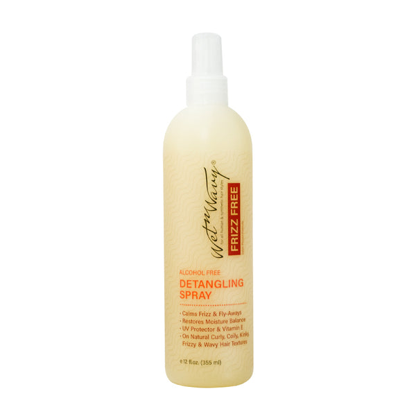 WET-N-WAVY Frizz Free Detangling Spray 8 oz (Pack of 1)