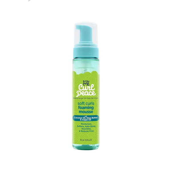 Just For Me Curl Peace Soft Curls Foaming Mousse, 8.5 oz (1 Pack)