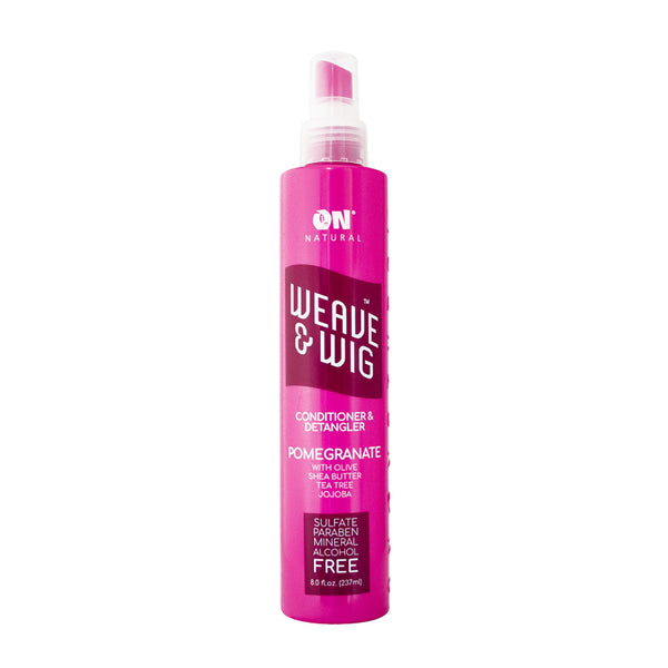ON Natural Haircare Conditioner & Detangler - Pomegranate, 8 oz - Detangling Formula for Adults, Any Hair Type, Single Item