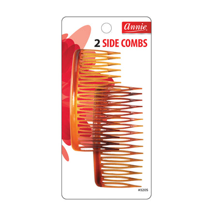 ANNIE #3205 SIDE COMBS 2 CT LARGE ASST