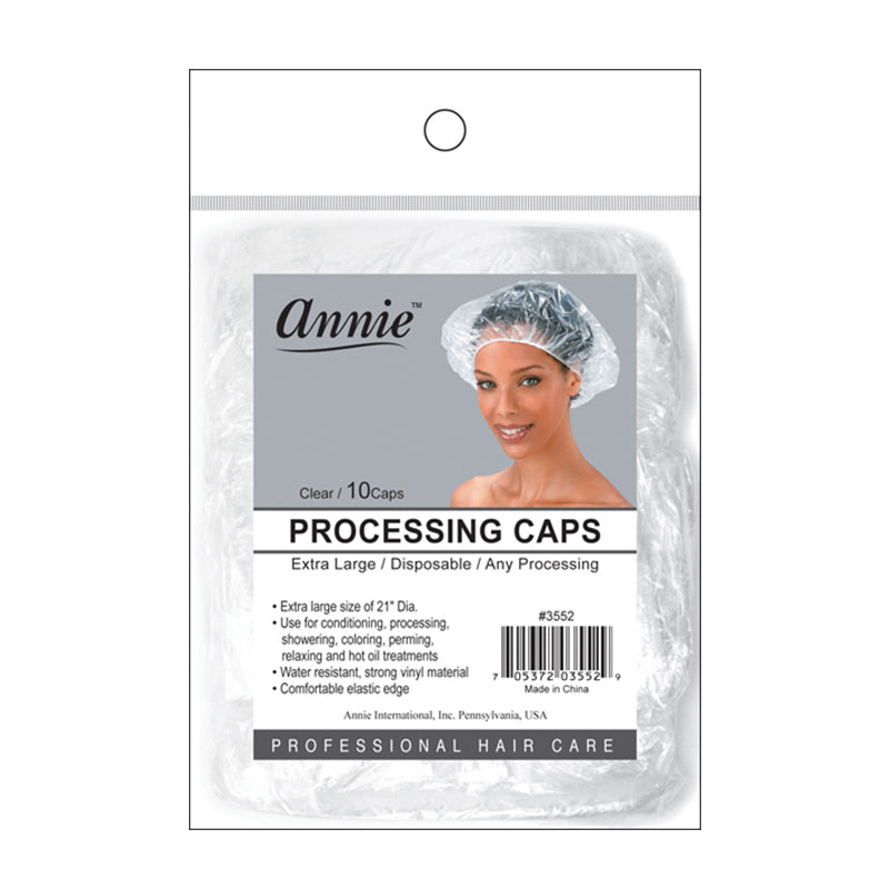 Annie Processing Caps XL 10Pc Clear