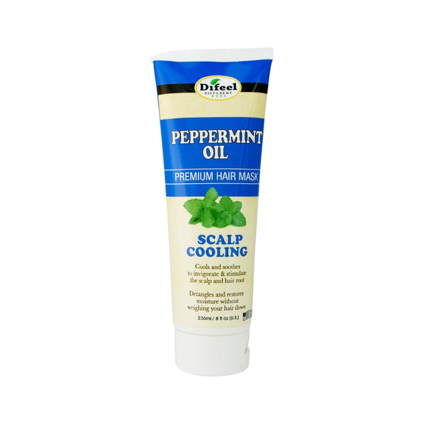 Difeel Peppermint Oil Hair Mask 8 oz. - Deep Conditioning Hair Treatment Mask