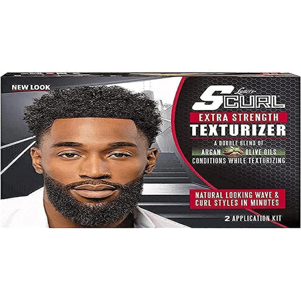 Luster's SCurl Extra Strength Texturizer Cream - Curly Hair Care Product Infused with Olive and Argan Oil