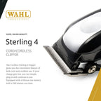 Wahl Professional - Sterling 4 - Cordless Hair Clippers for Men and Women - Professional, Barber-Quality Hair Cutting Tools