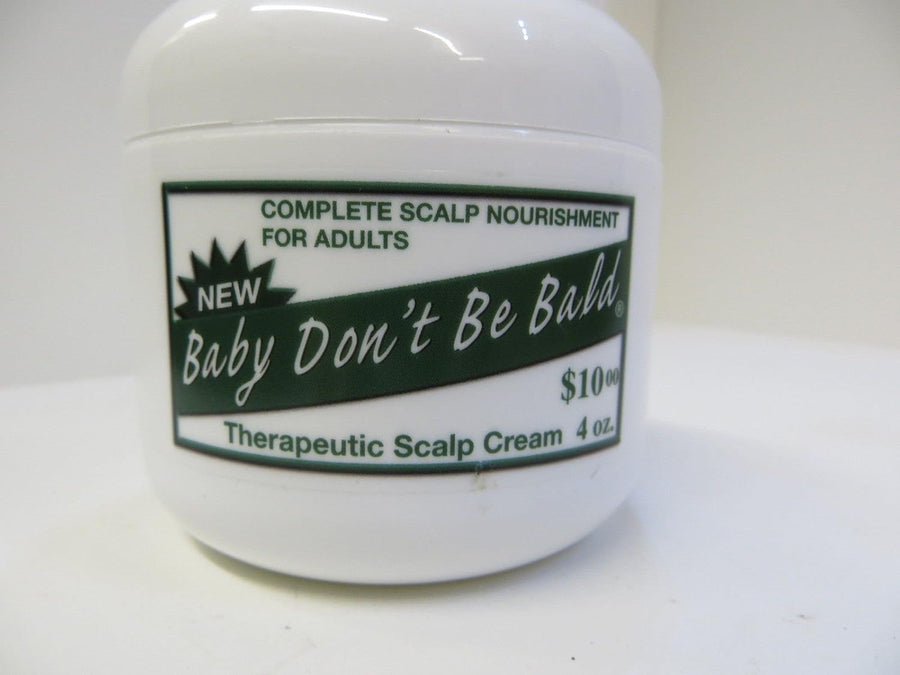Baby D;Be Bald Complete Scalp Nourishment For Adults Therapeutic Scalp Cream, 4 Oz.