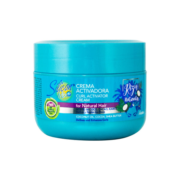 Silicon Mix Curl Activator Cream, 8 Oz - For Natural, Curly and Afro Hair, Curly Hair