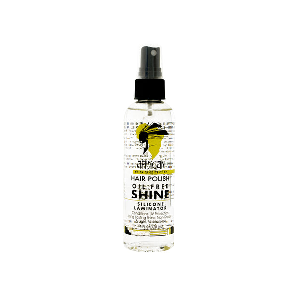 African Essence Hair Polish Spray Anti Frizz Curl & Serum UV Protection Long Lasting Shine Non Greasy Oil Free Formula for Wigs Braids & Natural Hair Hair Growth Product Bond Repair Haircare