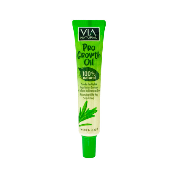 Via Natural 100% Natural Pro Growth Oil, 1.5 Fl Oz (Pack of 1)