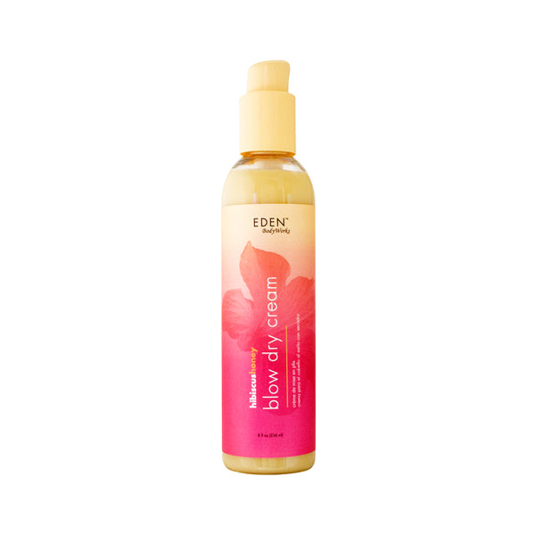 EDEN BodyWorks Hibiscus Honey Blow Dry Cream, Haircare Moisturizer with Hydrating Formula to Tame Frizz and Achieve Smooth Hair
