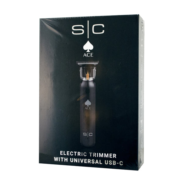 StyleCraft Ace Cordless USB-C Rechargeable Hair Trimmer & Electric Ear/Nose Trimmer with Protective Cap for Men
