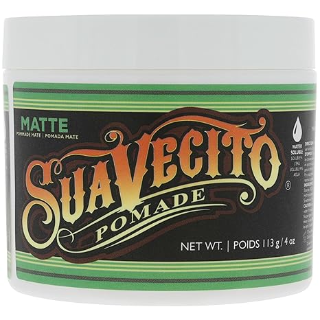 Pomade Matte (No Shine) Formula 4 oz, 1 Pack - Medium Hold Hair Pomade For Men - Matte Hair Paste For Natural Texture Hairstyles