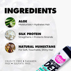 The Doux Multi-Use Mousse for Curly Hair – The Doux Mousse Def Texture Foam for Styling, Curl Definition, Volume & Shine – Curl Cream Alternative for Textured Hair & Natural Hair Styles