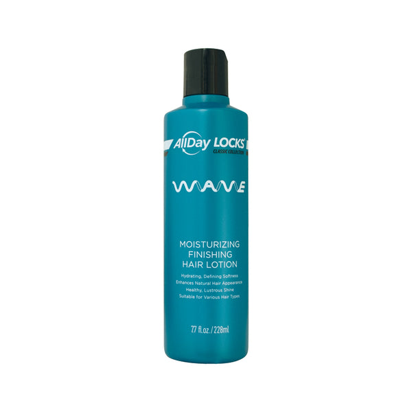 AllDay Locks Classic Wave Hydrating Lotion - 7.7 oz Unisex Lightweight Curl Cream for Frizz Control, Dry Hair Moisture, Curly & Wavy Hair Styling
