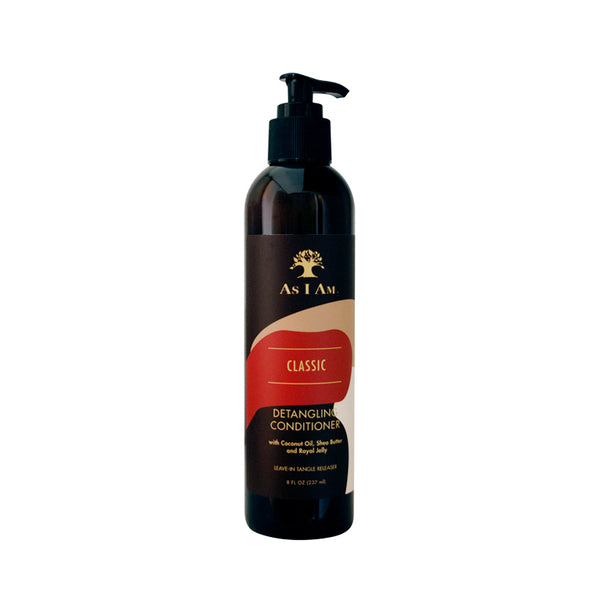 As I Am Detangling Conditioner Leave-in Tangle Releaser, 8 Ounce