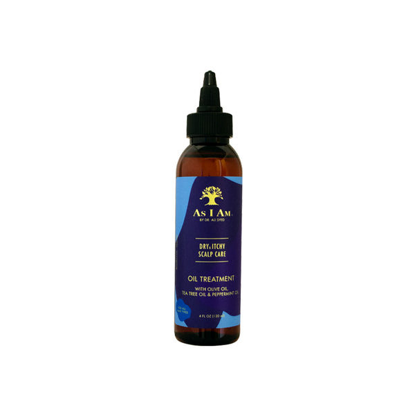 As I Am: Dry and Itchy Oil Treatment - 4 oz gentle scalp care