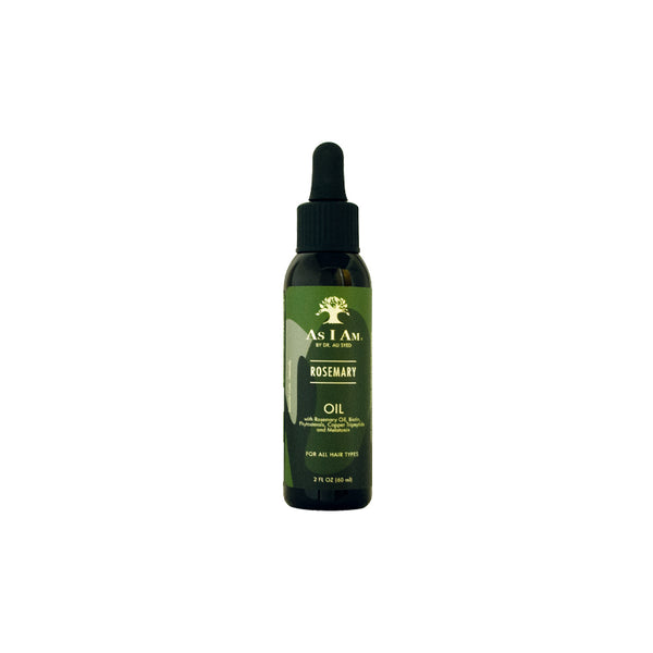 As I Am Rosemary Oil - 2 oz - Hair Density Serum - with Biotin & Saw Palmetto Haircare Nourishing Hair Oil