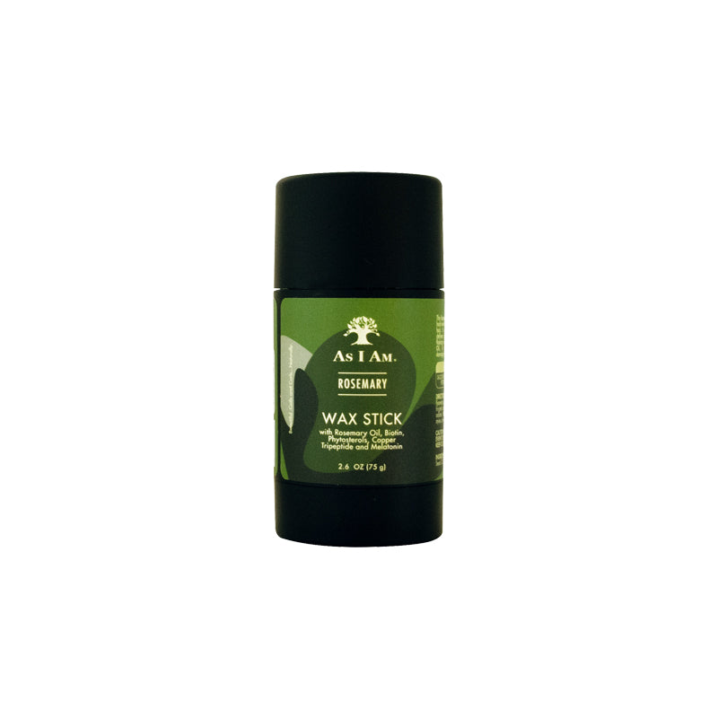 As I Am Rosemary Hair Wax Stick - 2.6 Oz - with Biotin & Saw Palmetto