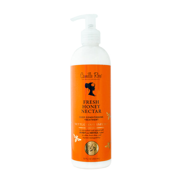 Camille Rose Fresh Honey Nectar Deep Conditioning Treatment to Hydrate, Stimulate Hair Growth and Add Shine