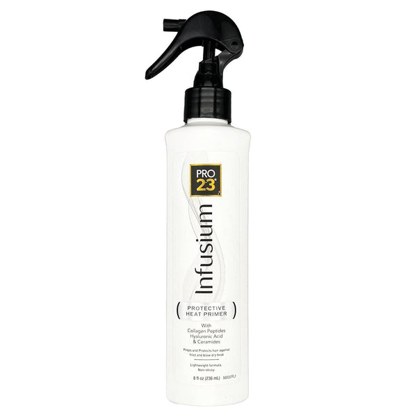 INFUSIUM 23 Protective Heat Primer with Collagen Peptides, Hyaluronic Acid, and Ceramides - 8oz., White
