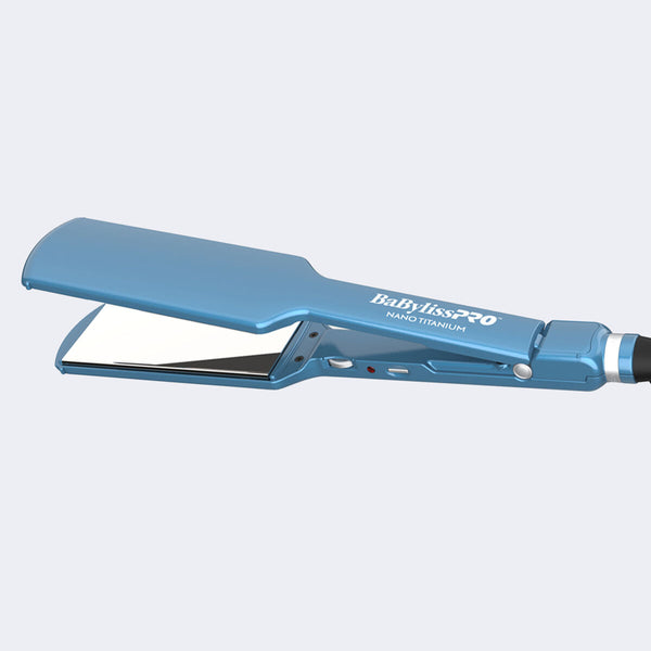BabylissPRO Nano Titanium Ultra-Thin Hair Straightener, Professional Flat Iron for All Hair Types
